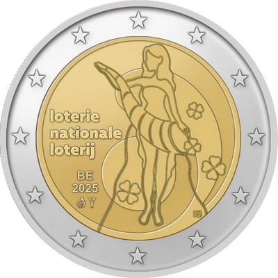2 euro Belgia Narodowa Loteria 2025