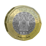 Gibraltar 1 funt Koronacja 2024 priv