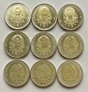 Turcja 1 lira x 9 Sułtani 2024