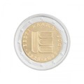 2 euro Estonia 500 r. pierwszej estońskiej książki 2025