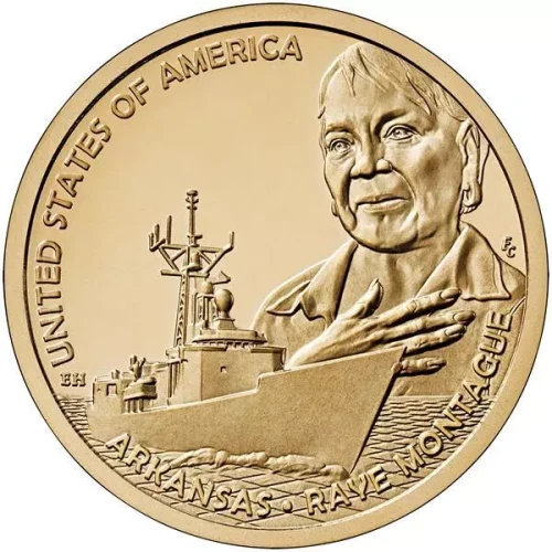 USA 1$ Innowacja Arkansas Okręt Perry 2024 nr25