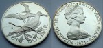 Wyspy Dziewicze 1$ Ptaki 1974
