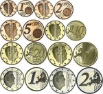 Euro set HOLANDIA zestaw menniczy x 8 2014