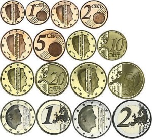 Euro set HOLANDIA zestaw menniczy x 8 2014