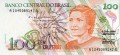 Brazylia 100 cruzeiros Czytanie 1990 P-228
