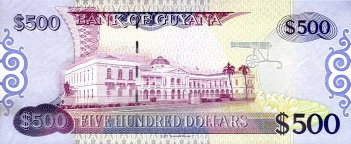 Gujana 500 dolarów  Parlament 2024 P-37c