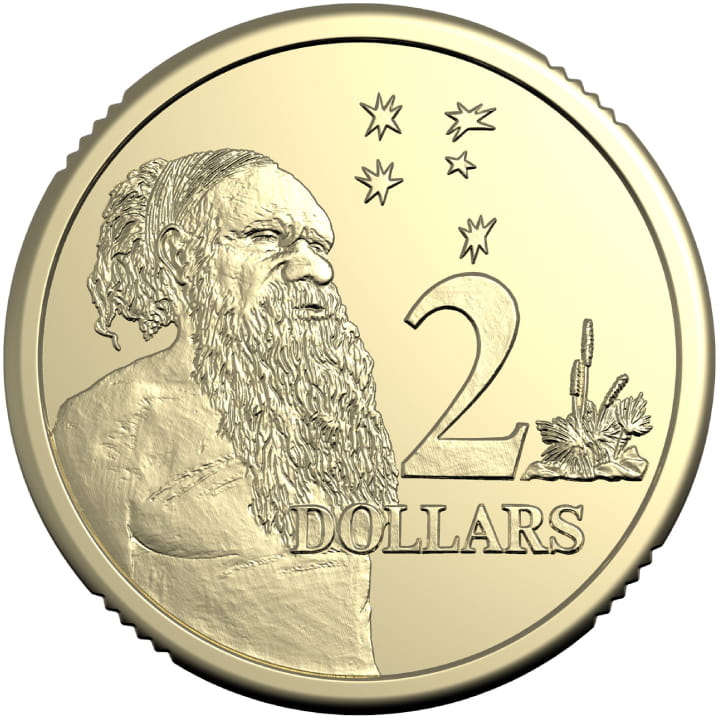 Australia 2 $ Aborygen/ Karol III 2024