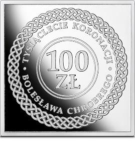 100 zł Tysiąclecie koronacji Bolesława Chrobrego 2025