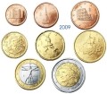 Euro set Włochy zestaw menniczy x 8 2009