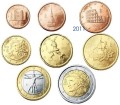 Euro set Włochy zestaw menniczy x 8 2011
