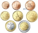 Euro set Włochy zestaw menniczy x 8 2002 (1) (1) (1) (1) (1) (1) (1) (1)