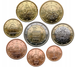 Euro set San Marino x8 zestaw menniczy 2010