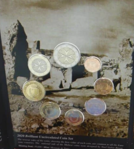 Euro set Malta zestaw menniczy x 8 2020