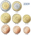 Euro set Portugalia zestaw menniczy x 8 2009