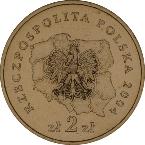 2 zł Województwo śląskie 2004