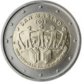 2 euro San Marino Rok dialogu 2008