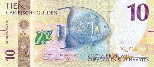 Curacao i Sint Maarten 10 gulden Ustniczek 2025 P-1