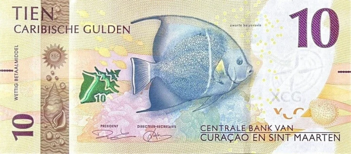 Curacao i Sint Maarten 10 gulden Ustniczek 2025 P-1