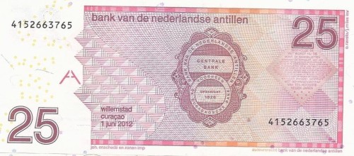 Antyle Holenderskie 25 guldenów Flaming 2012 P-29g