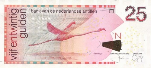 Antyle Holenderskie 25 guldenów Flaming 2012 P-29g