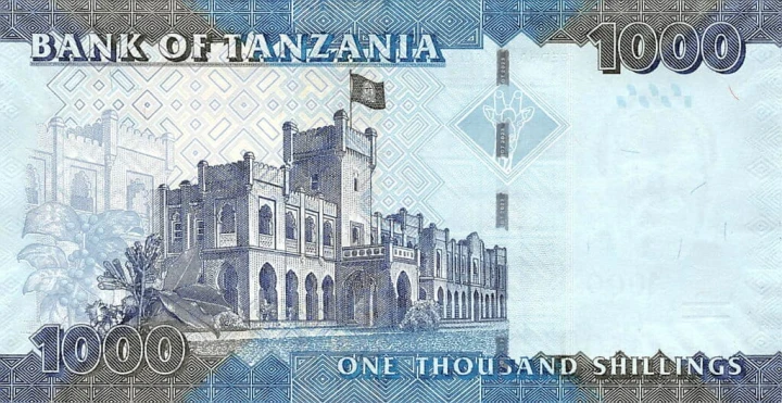Tanzania 1000 szylingów Ikulu 2025 P-41d