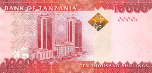 Tanzania 10 000 szylingów Słoń 2025 P-44d