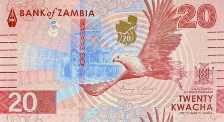 Zambia 20 ZK Kob i Impala 2024 P-63