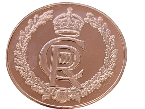 Gibraltar 1 pens Karol III 2024