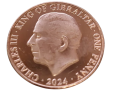 Gibraltar 1 pens Karol III 2024