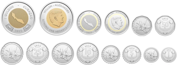 Zestaw menniczy Curacao x 7 Willem Alexander 2025