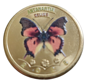 La Palma 5 dukatos Motyl Antanartia 2025