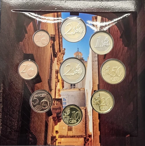 Euro set Malta zestaw menniczy x 9 2025