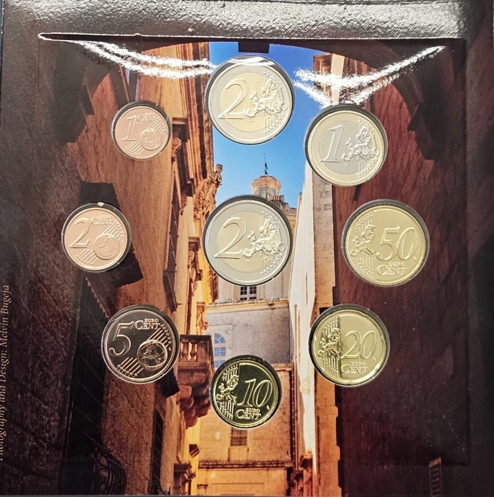 Euro set Malta zestaw menniczy x 9 2025