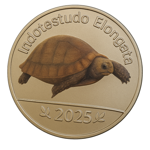 Seszele Praslin 5 rupii Żółw podługowaty 2023
