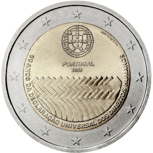 2 euro Portugalia 60l DPC 2008