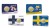 2 euro Finlandia 100 lat Lekkoatletyki Finlandia–Szwecja 2025 coincard