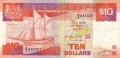 Singapur 10 $ Palari 1988 P-20a