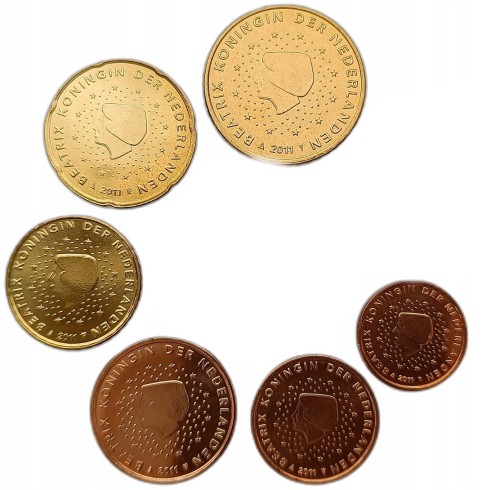 Euro set HOLANDIA zestaw menniczy x 6 2011