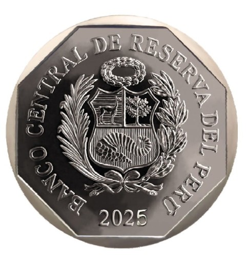 Peru 1 sol Kultura Vicus 2025