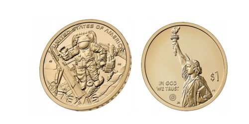USA 1$ Innowacja Texas Centrum Kosmiczne w Houston 2025 nr29