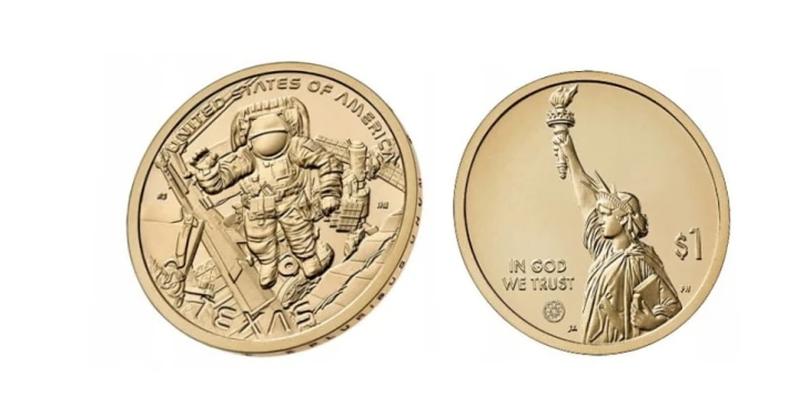 USA 1$ Innowacja Texas Centrum Kosmiczne w Houston 2025 nr29