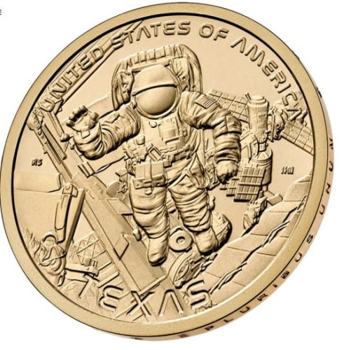 USA 1$ Innowacja Texas Centrum Kosmiczne w Houston 2025 nr29