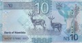 Namibia 10 dolarów Skocznik Antylopi 2025 P-20a
