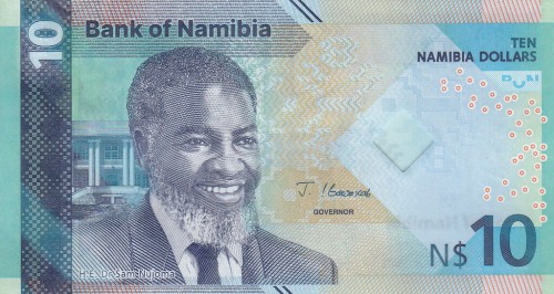 Namibia 10 dolarów Skocznik Antylopi 2025 P-20a