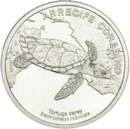 Kostaryka 50 colones Żółw 2023