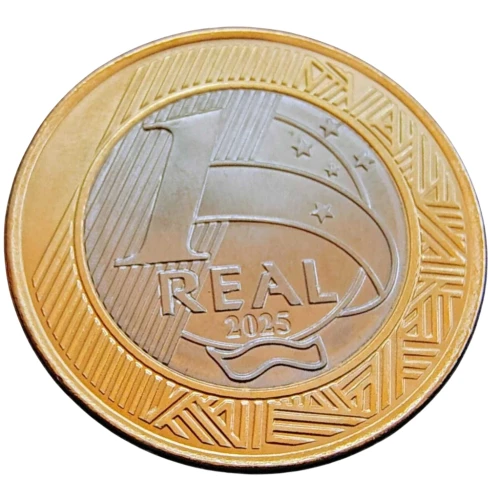 Brazylia 1 real 60 rocznica Banku centralnego 2025