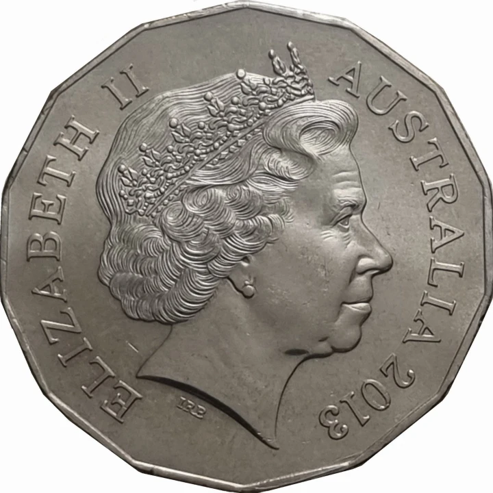Australia 50 c Rok Węża 2013