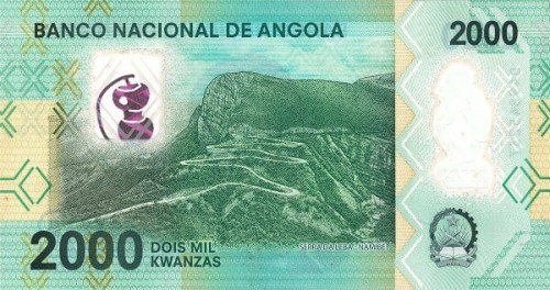Angola 2000 kwanza Serra de Leba 2023 P-163b