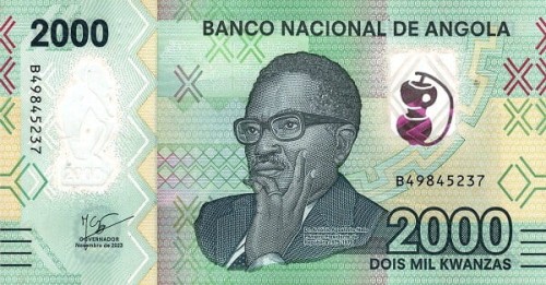 Angola 2000 kwanza Serra de Leba 2023 P-163b