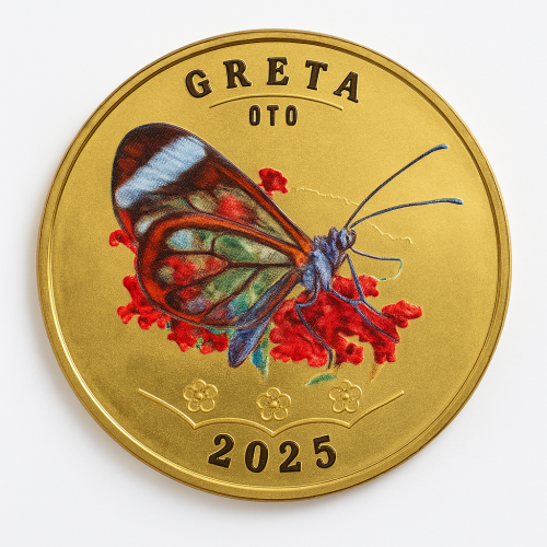 La Palma 5 dukatos Motyl Greta oto 2025